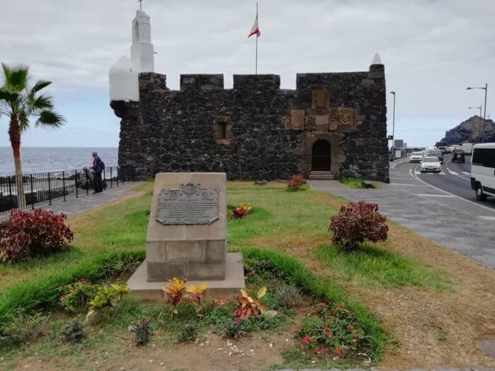 Castillo de San Miguel fortress in Garachico, the only one to survive the volcanic eruption