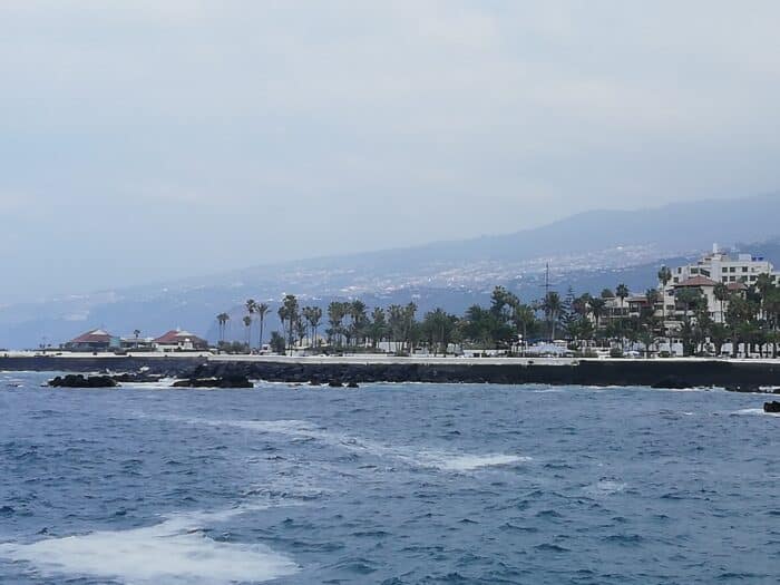 Moře v Puerto de la Cruz, Tenerife