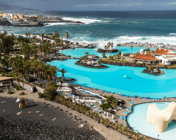 Aquapark Parque Marítimo César Manrique v Santa Cruz de Tenerife