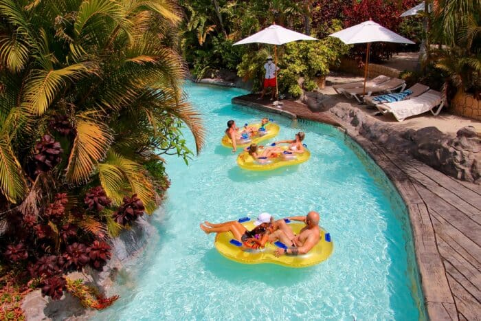 Siam park Tenerife - projížďka po líné řece Mai Thai River