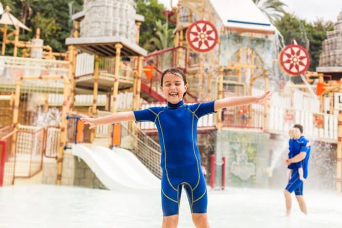 The Lost City playground at Siam Park, Tenerife