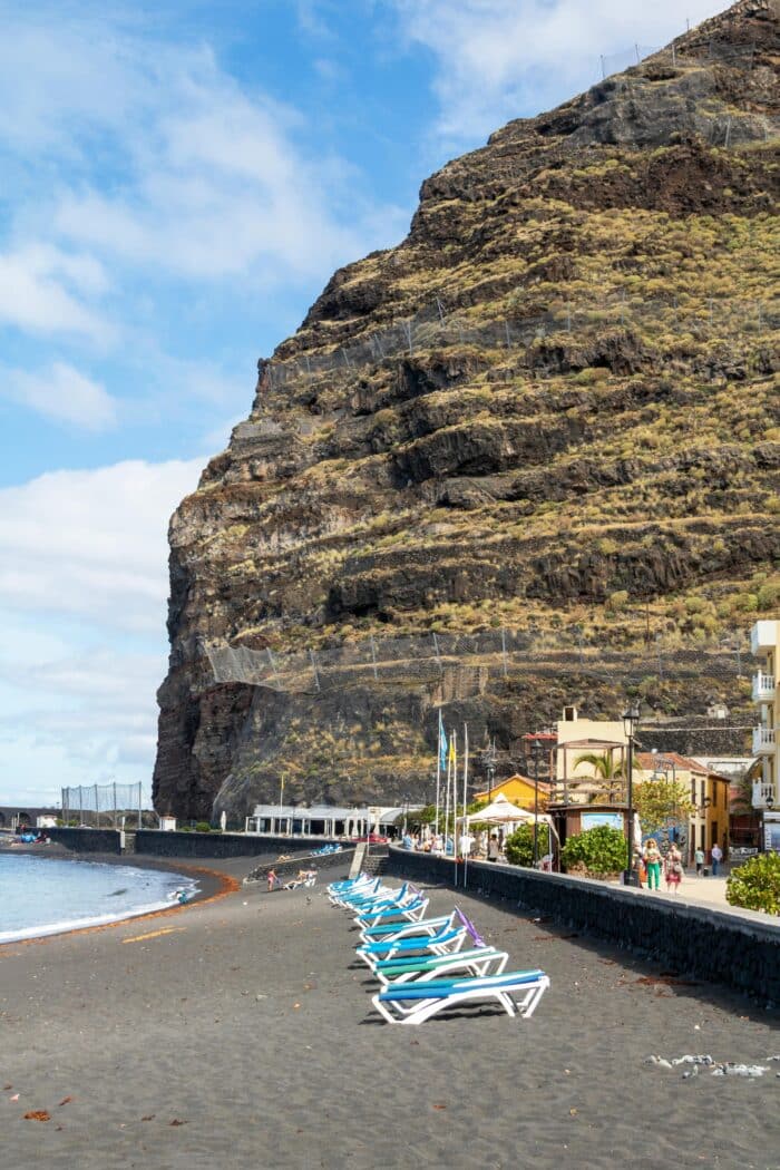 Playa de la Arena near Los Gigantes in Tenerife