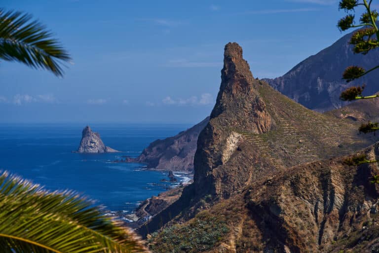 Vesnička Taganana na Tenerife