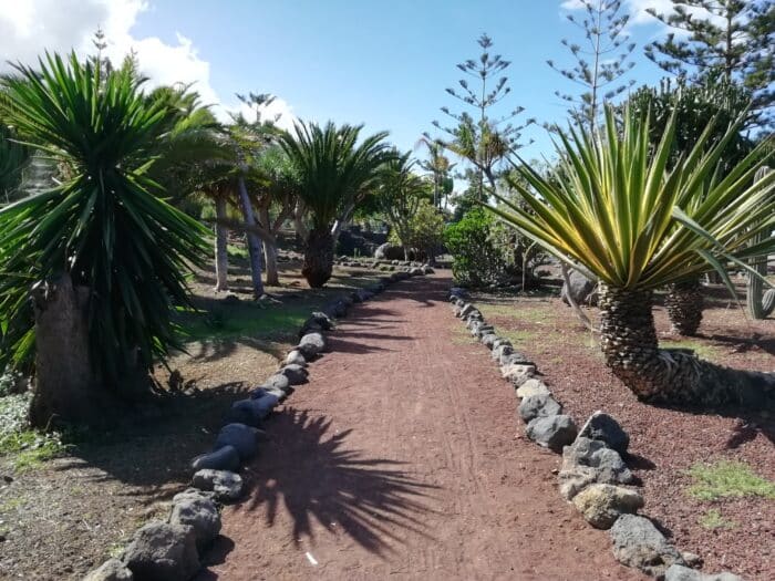 Zahrada u Playa Jardín v Puerto de la Cruz
